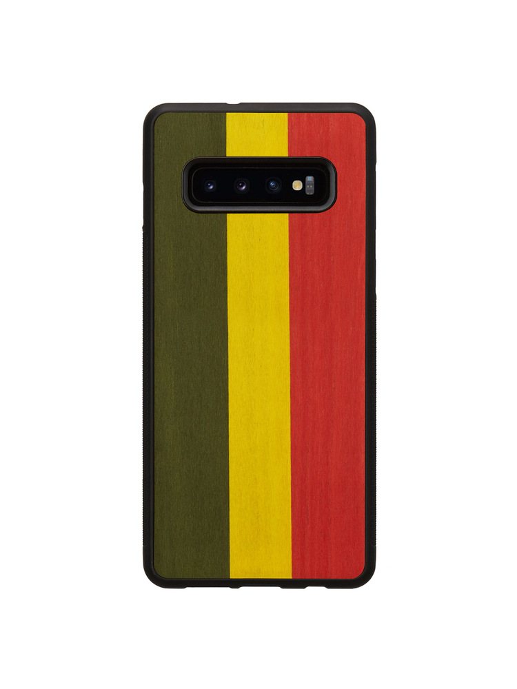 MAN&WOOD SmartPhone case Galaxy S10 Plus reggae black