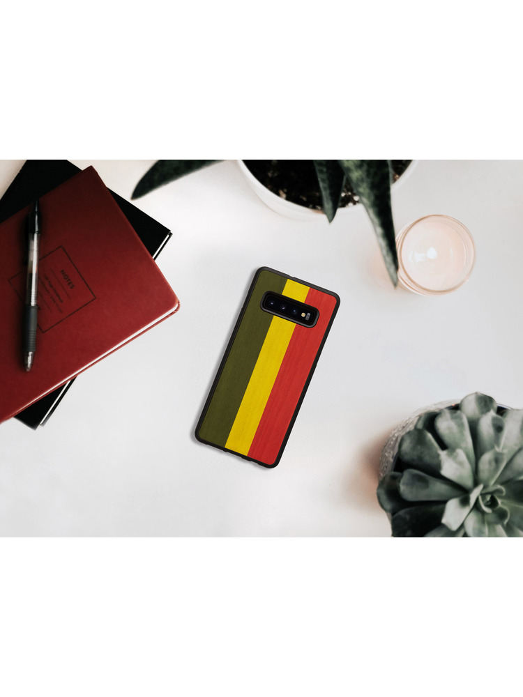 MAN&WOOD SmartPhone case Galaxy S10 Plus reggae black