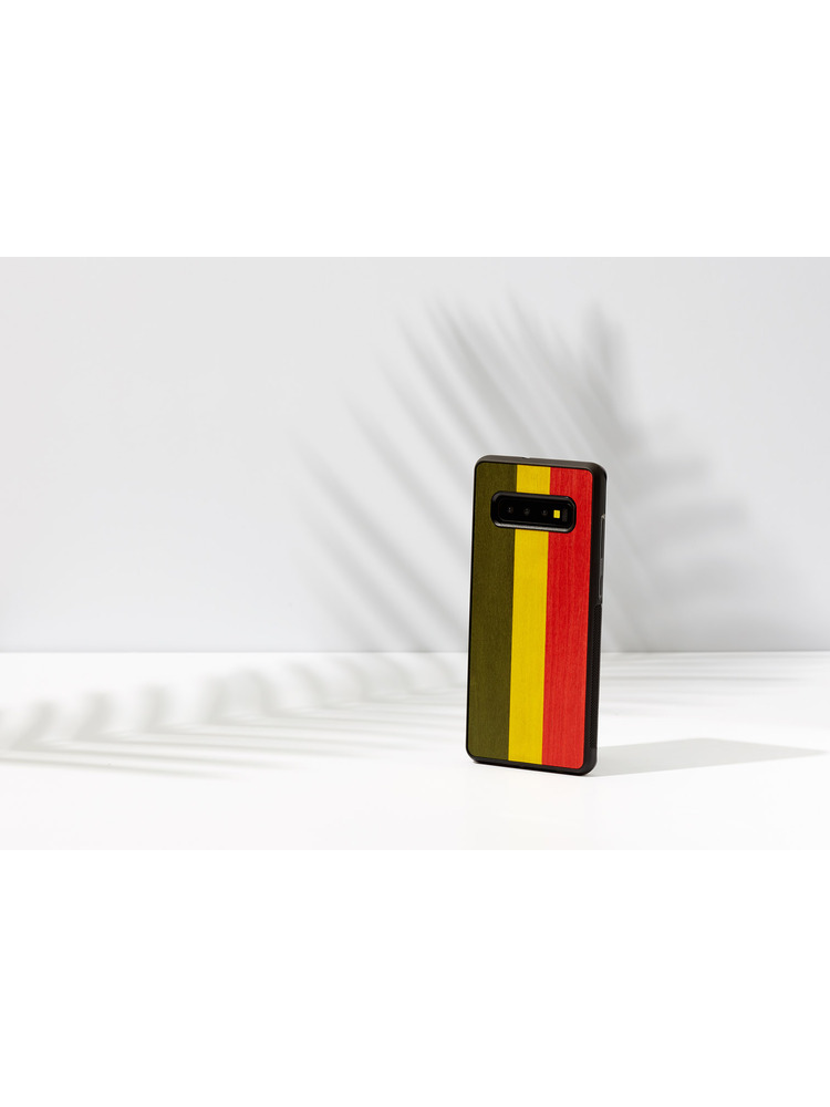 MAN&WOOD SmartPhone case Galaxy S10 Plus reggae black