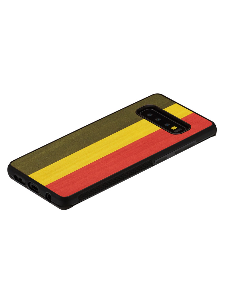 MAN&WOOD SmartPhone case Galaxy S10 reggae black