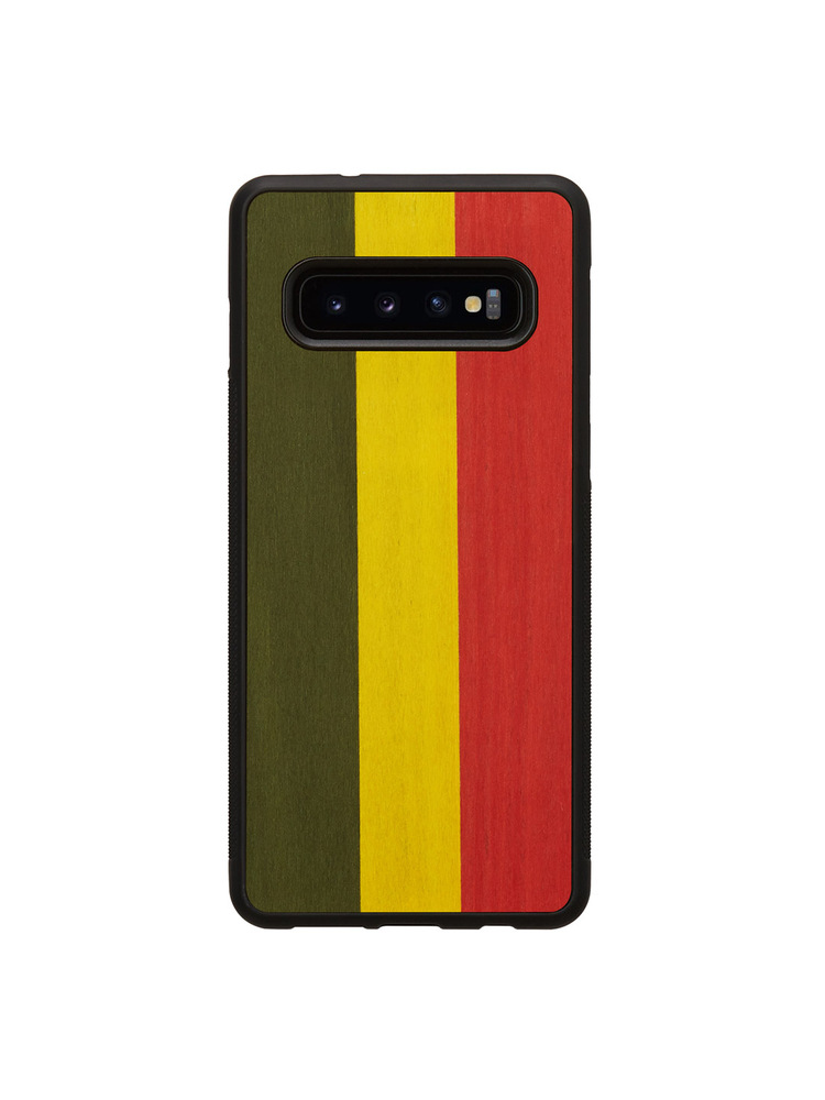 MAN&WOOD SmartPhone case Galaxy S10 reggae black