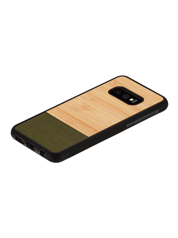 MAN&WOOD SmartPhone case Galaxy S10e bamboo forest black