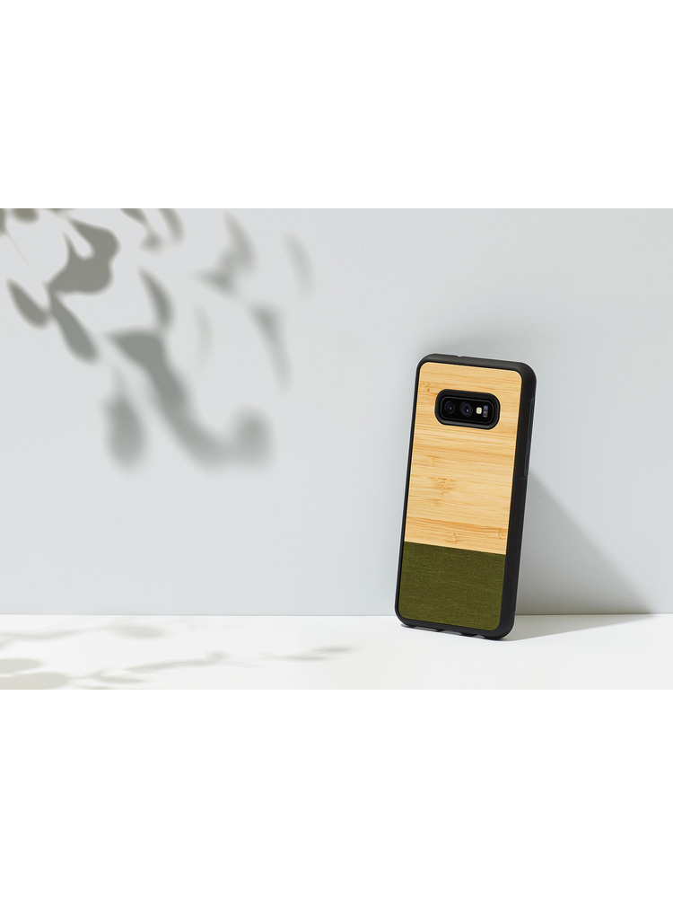 MAN&WOOD SmartPhone case Galaxy S10e bamboo forest black