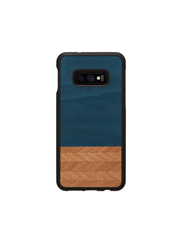 MAN&WOOD SmartPhone case Galaxy S10e denim black