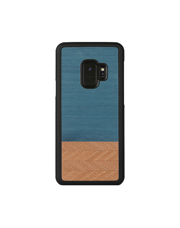 MAN&WOOD SmartPhone case Galaxy S9 denim black