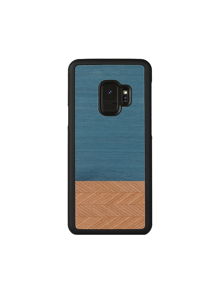 MAN&WOOD SmartPhone case Galaxy S9 denim black