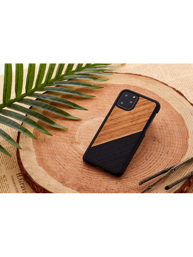 MAN&WOOD SmartPhone case iPhone 11 Pro Max western black