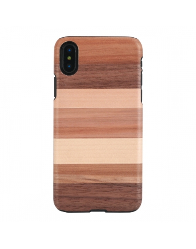 MAN&WOOD SmartPhone case iPhone X/XS sabbia black