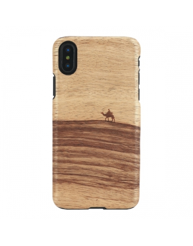 MAN&WOOD SmartPhone case iPhone X/XS terra black