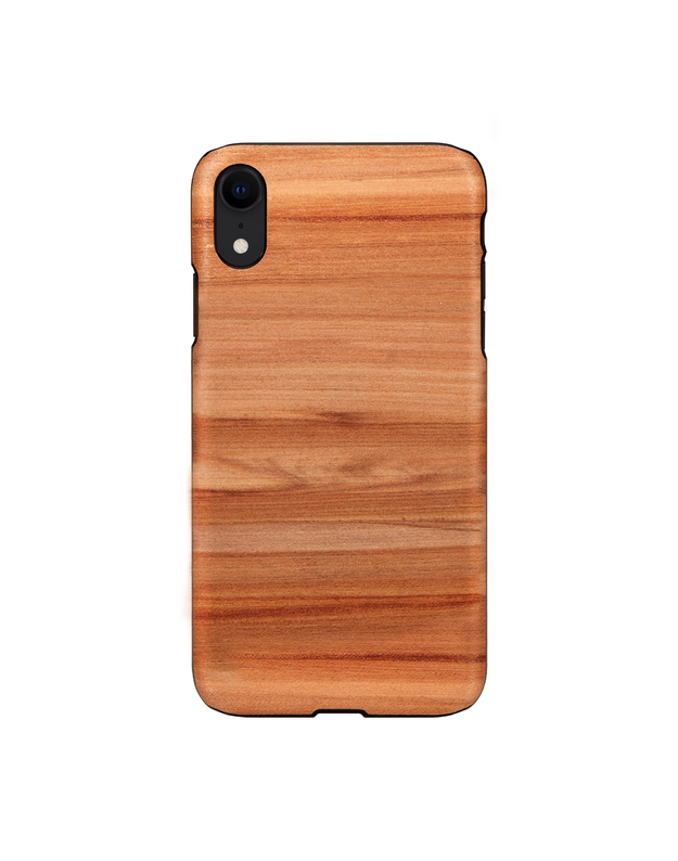 MAN&WOOD SmartPhone case iPhone XR cappuccino black