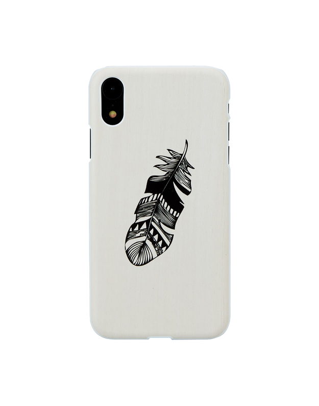 MAN&WOOD SmartPhone case iPhone XR indian white