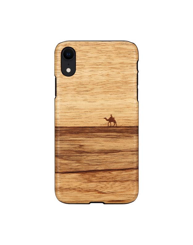 MAN&WOOD SmartPhone case iPhone XR terra black