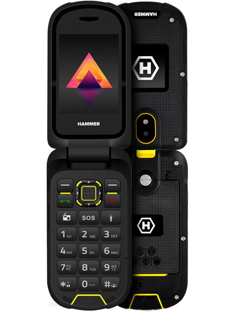 MyPhone Hammer Bow LTE Dual Sim Black/Yellow