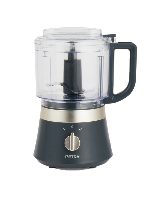 Petra PT5114BGRYVDE Food Processor blue grey/ soft gold