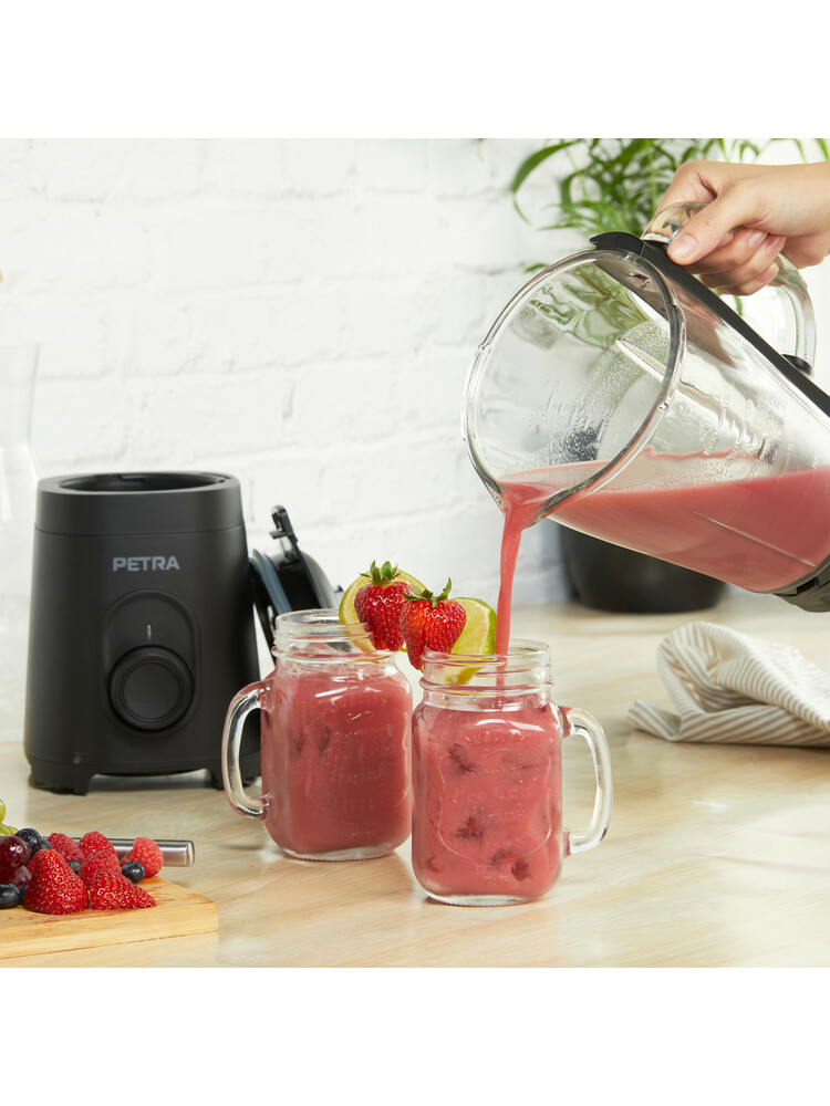 Petra PT5531MBLKVDE Glass Jug blender black