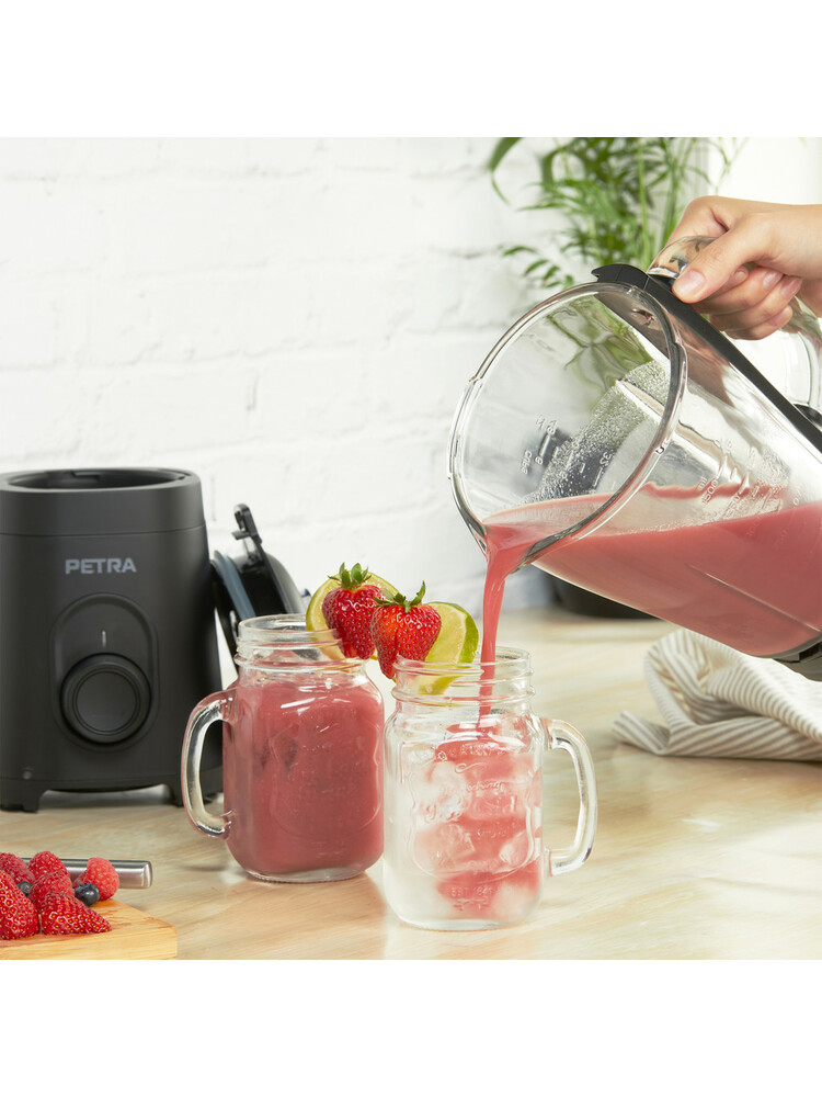 Petra PT5531MBLKVDE Glass Jug blender black