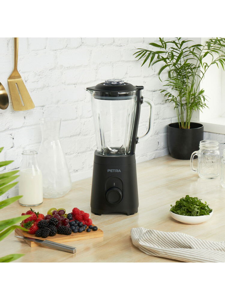 Petra PT5531MBLKVDE Glass Jug blender black