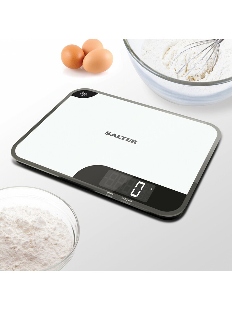 Salter 1064 WHDR Mini-Max 5kg Digital Kitchen Scale - White