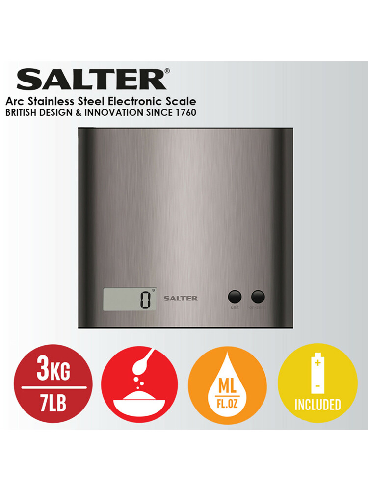 Salter 1087 SSDRCEU16 Pro Silver