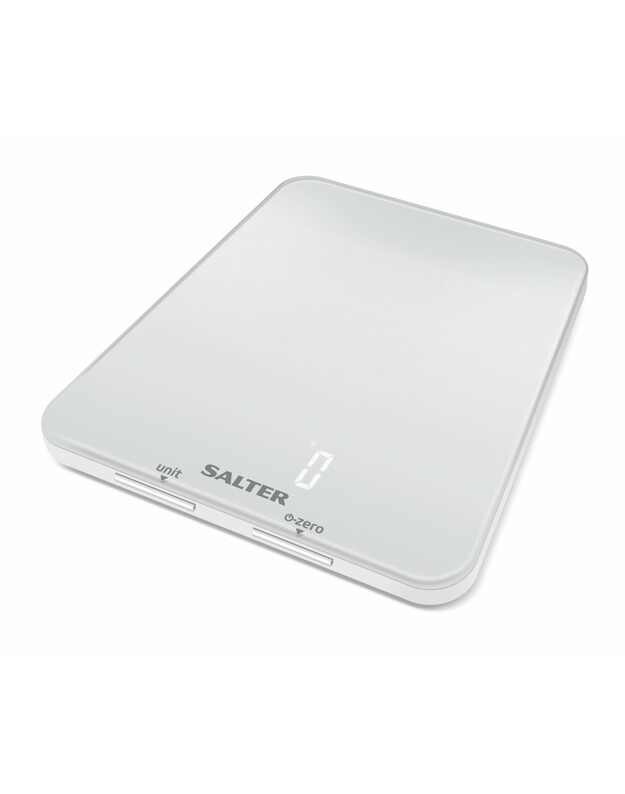 Salter 1180 WHDR Ghost Digital Kitchen Scale - White