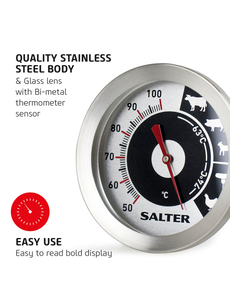 Salter 512 SSCR Analogue Meat Thermometer