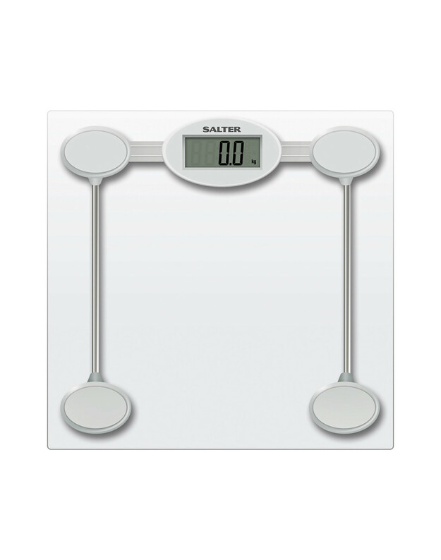 Salter 9018S SV3RCFEU16 Glass Electronic Bathroom Scale