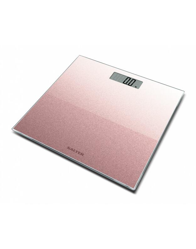 Salter 9037 RGGL3RCEU16 Rose Gold Elec Scale