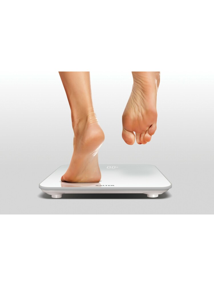 Salter 9204 WH3REU16 Ghost Digital Bathroom Scale White