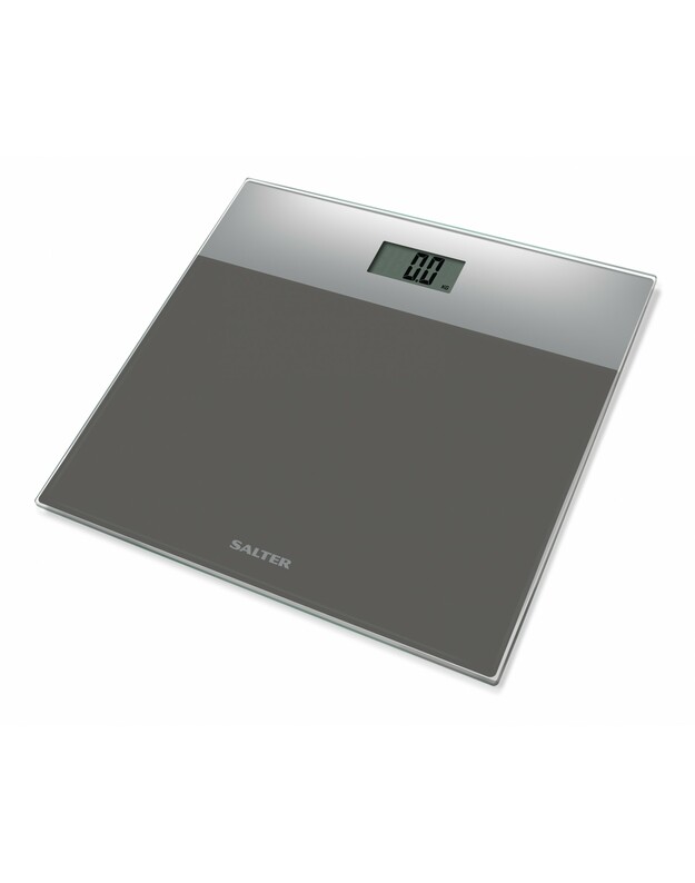 Salter 9206 SVSV3R Digital Bathroom Scales Glass - Silver