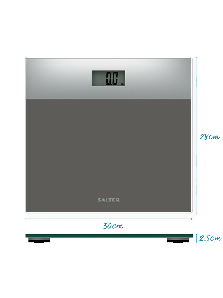 Salter 9206 SVSV3RCFEU16  Glass Bathroom Scales