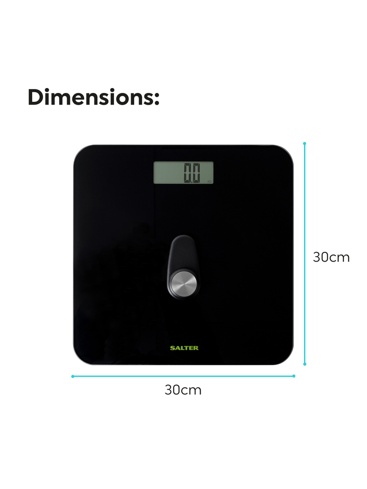 Salter 9224 BK3R Eco Power Digital Bathroom Scale black