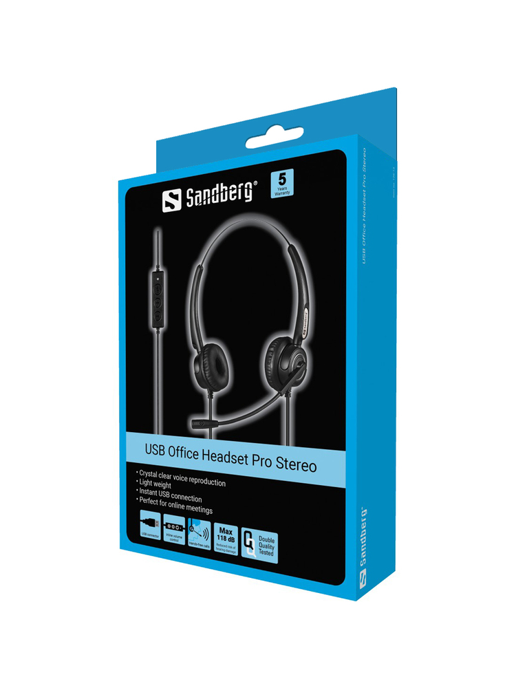 Sandberg 126-13 USB Office Headset Pro Stereo