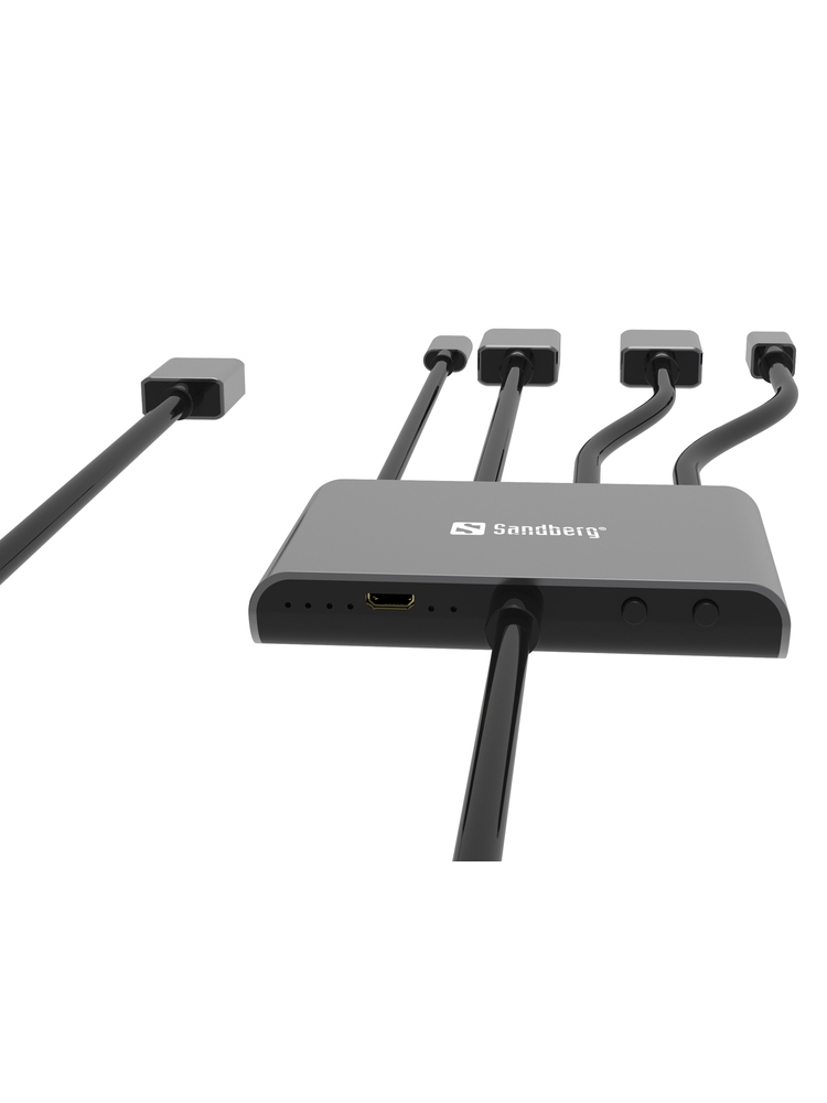 Sandberg 509-21 All-In-1 Display Adapter Hub