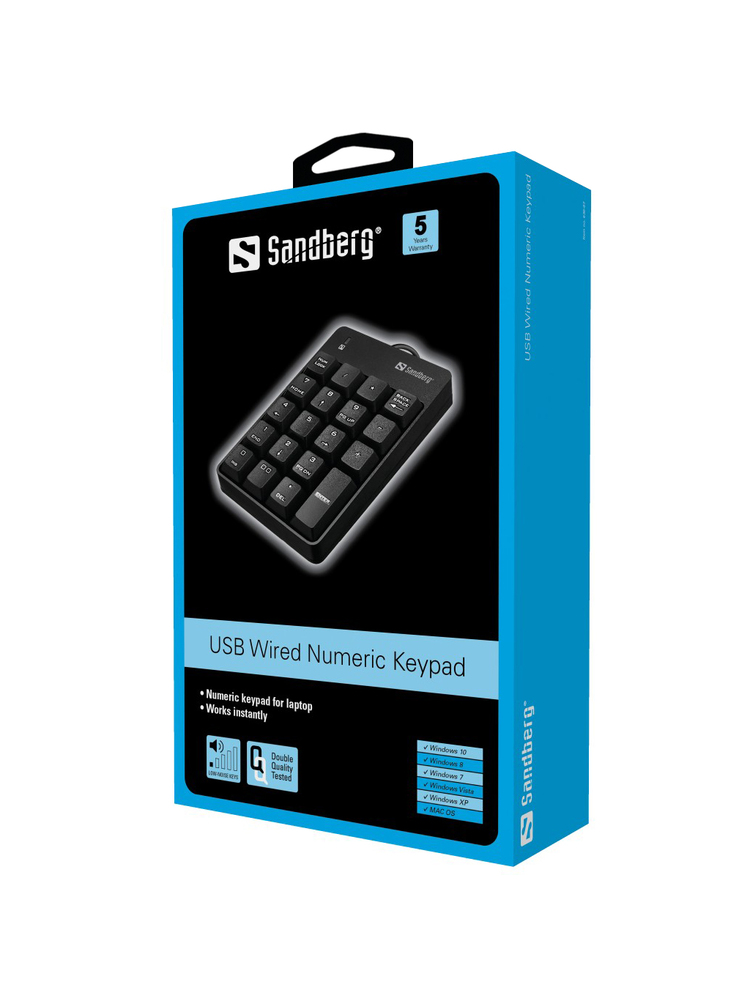 Sandberg 630-07 USB Wired Numeric Keypad