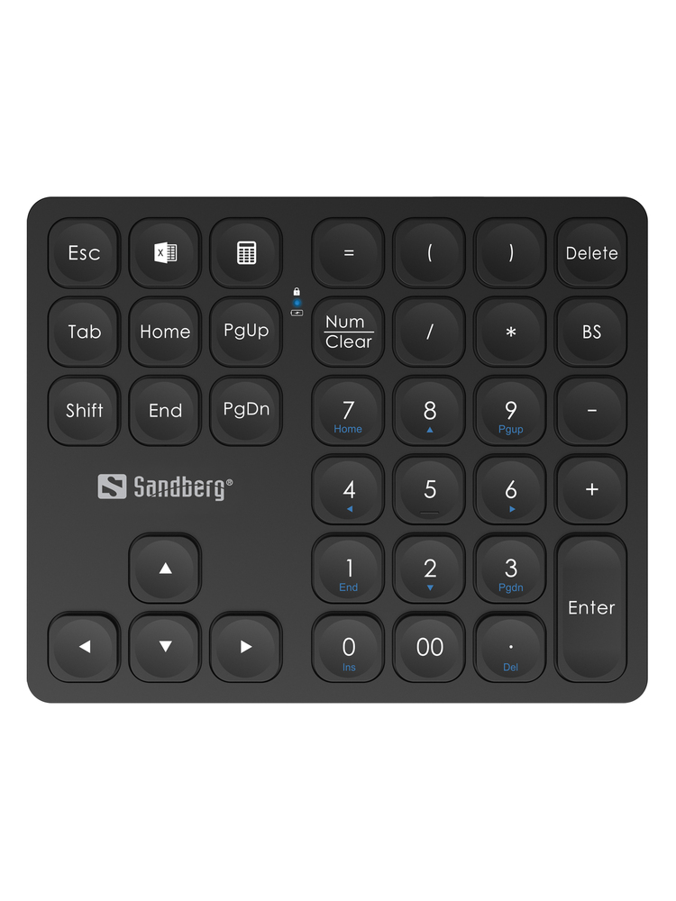 Sandberg 630-09 Wireless Numeric Keypad Pro