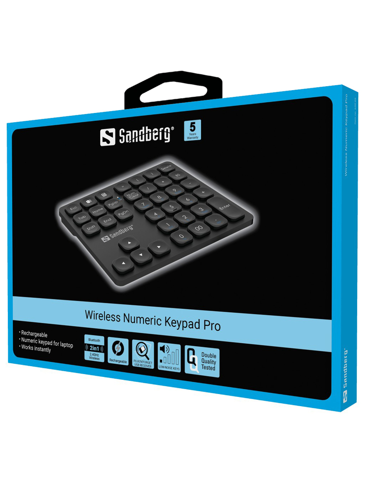 Sandberg 630-09 Wireless Numeric Keypad Pro