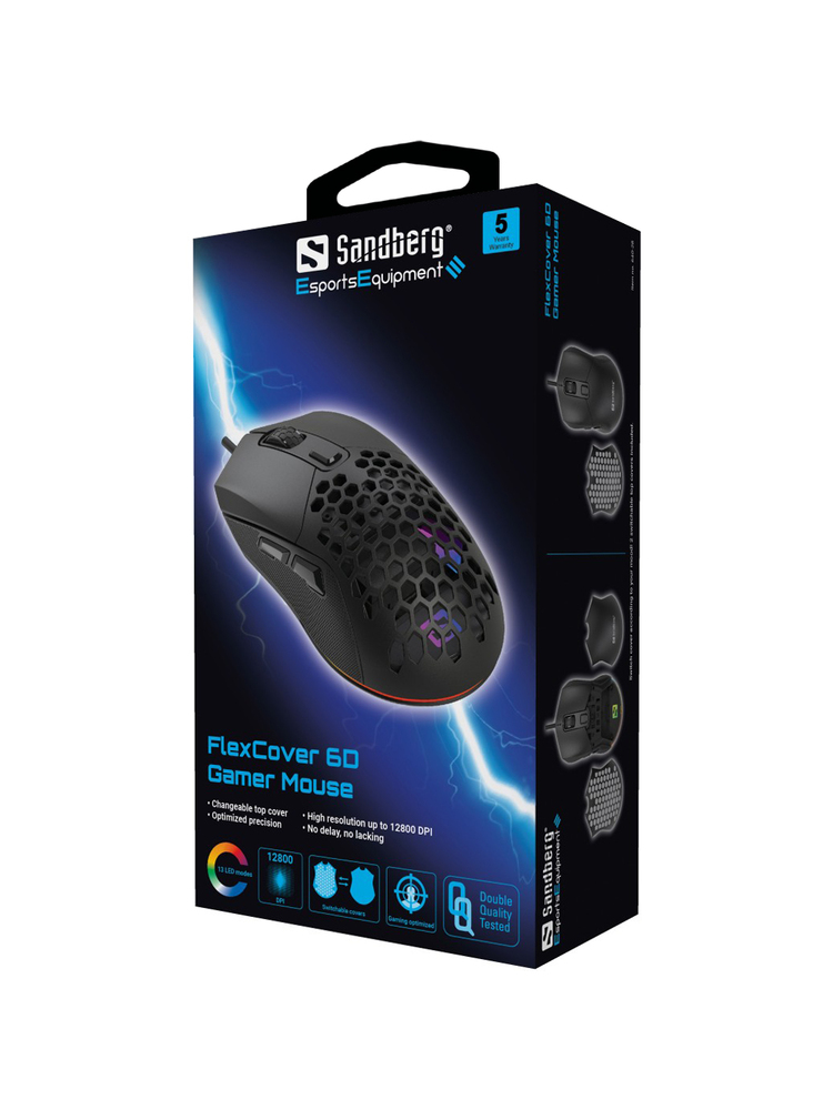 Sandberg 640-28 FlexCover 6D Gamer Mouse