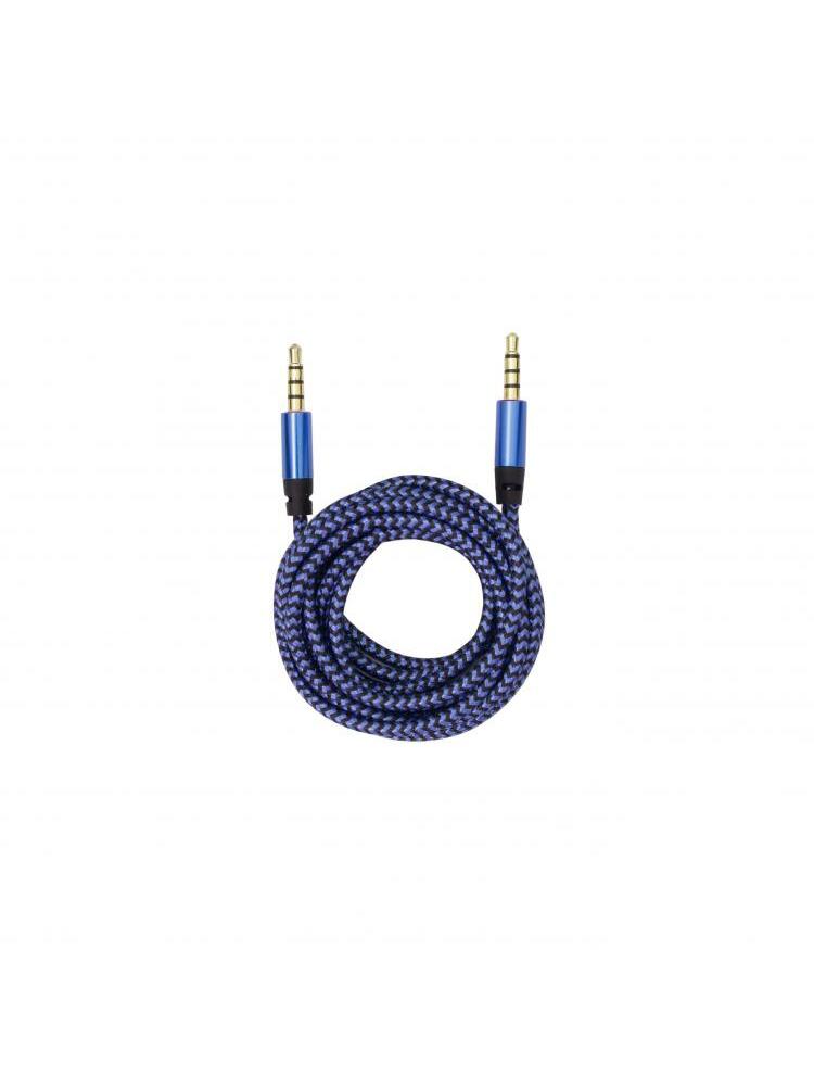 Sbox 3535-1.5BL AUX Cable 3.5mm to 3.5mm Blueberry Blue