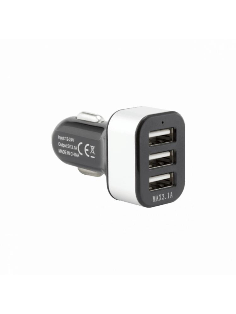 Sbox Car Charger CC-331B 3.1A black/grey