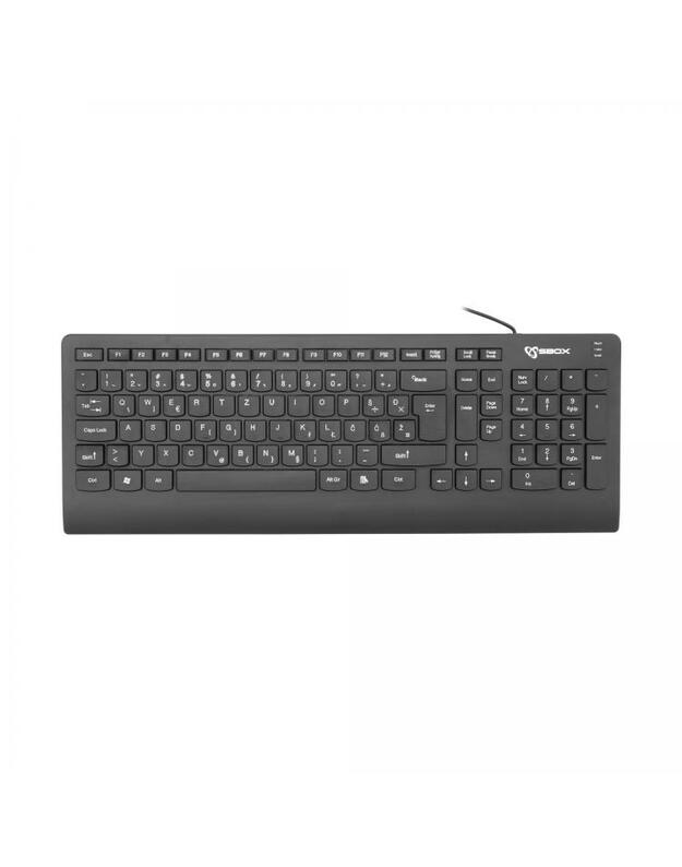 Sbox Keyboard Wired USB K-20