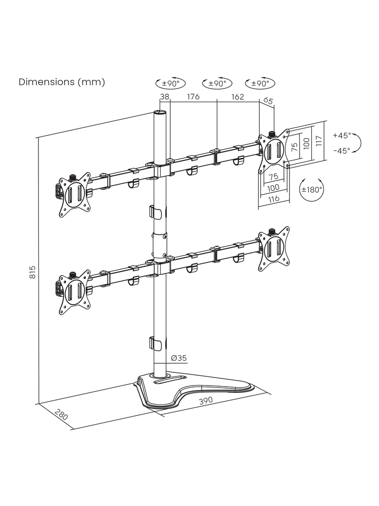 Sbox LCD-F048-2 (17-32/4x9kg/100x100)