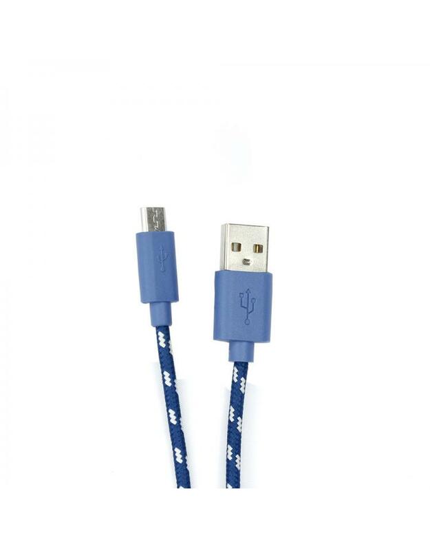 Sbox USB-1031BL USB->Micro USB 1M blue