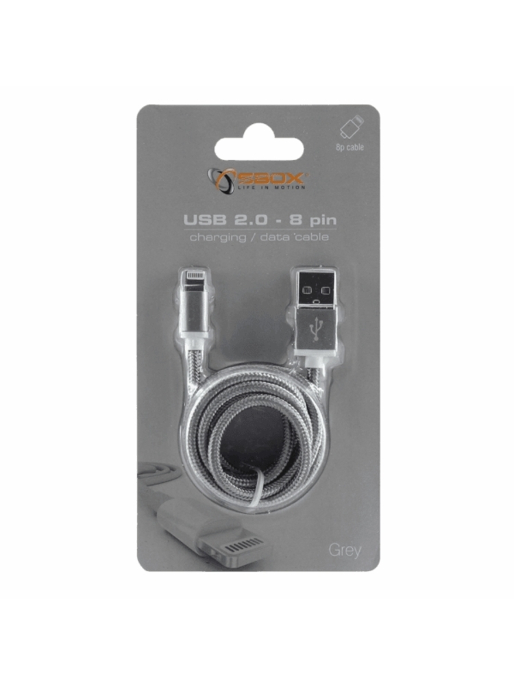 Sbox USB 2.0 8 Pin IPH7-GR grey