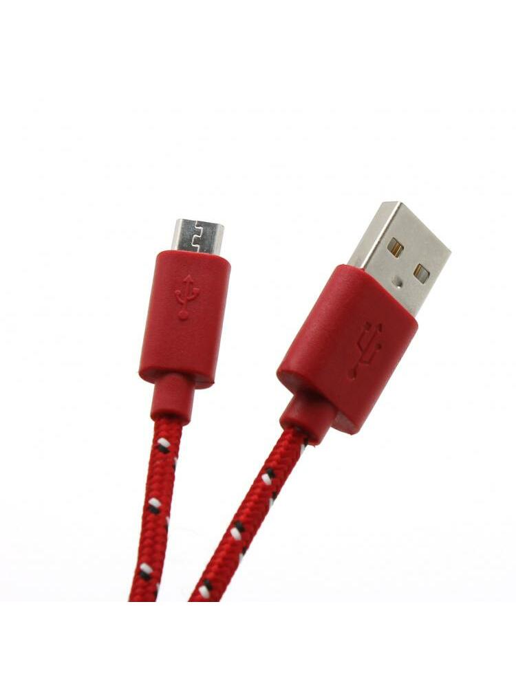 Sbox USB->Micro USB 1M USB-1031R red