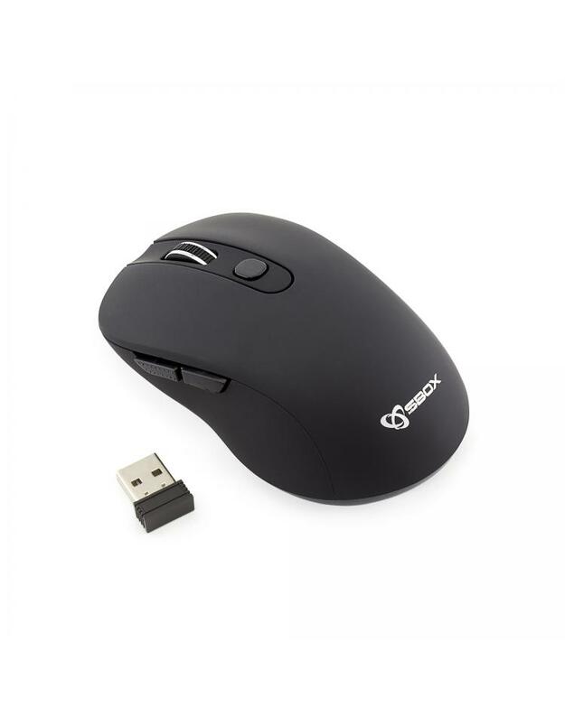 Sbox Wireless Mouse WM-911B black