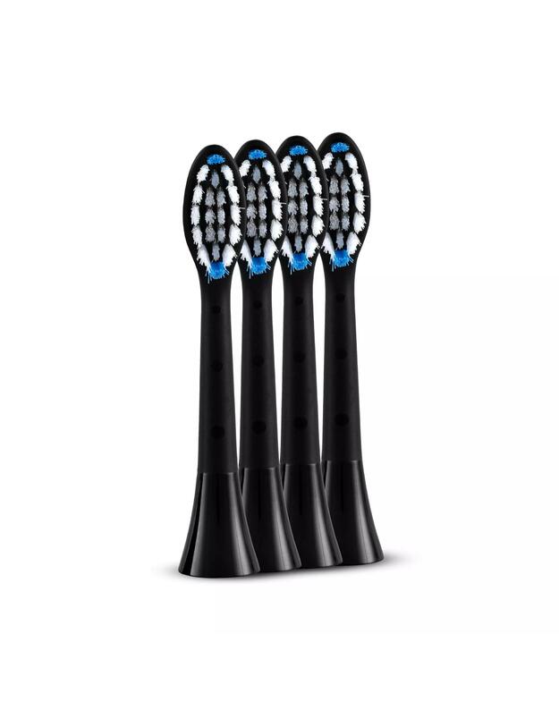 Silkn SYR4PEUZR001 SonicYou Refill Brush Heads Family Pack (4 pcs) Black Medium