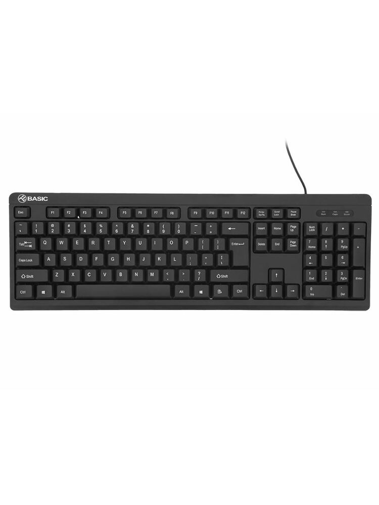 Tellur Basic Wired Keyboard US, USB black