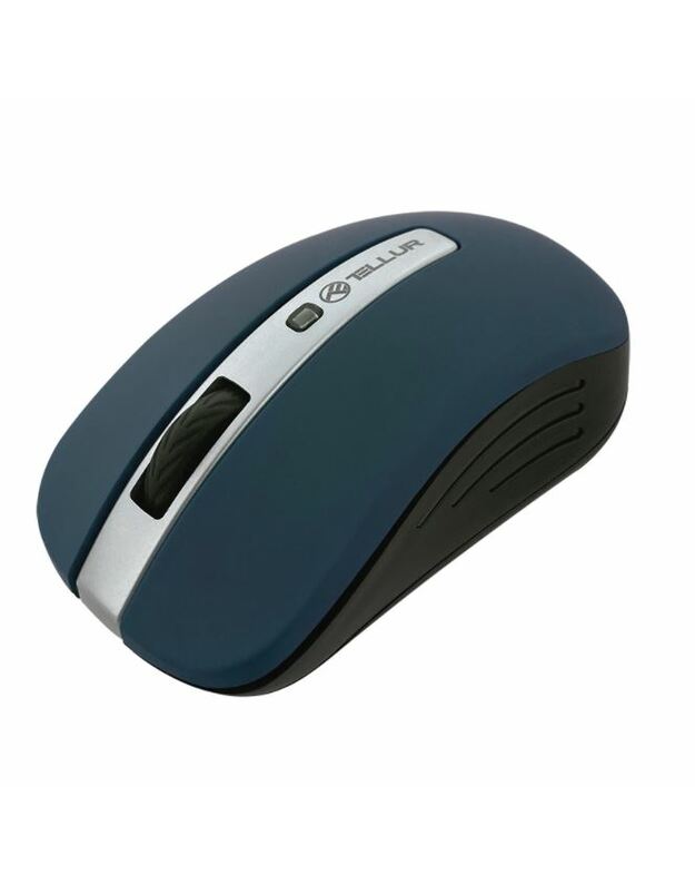 Tellur Basic Wireless Mouse, LED Dark Blue