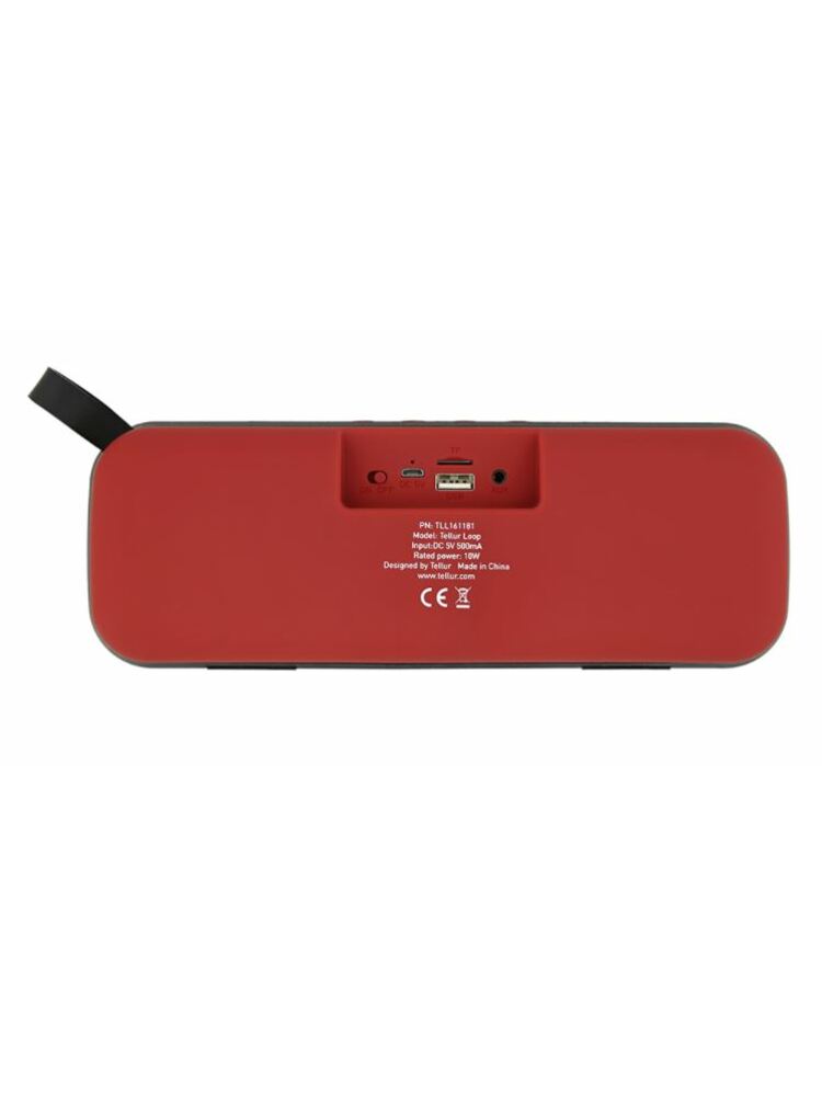 Tellur Bluetooth Speaker Loop 10W red