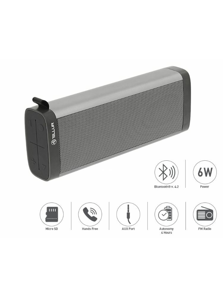 Tellur Bluetooth Speaker Selene gray